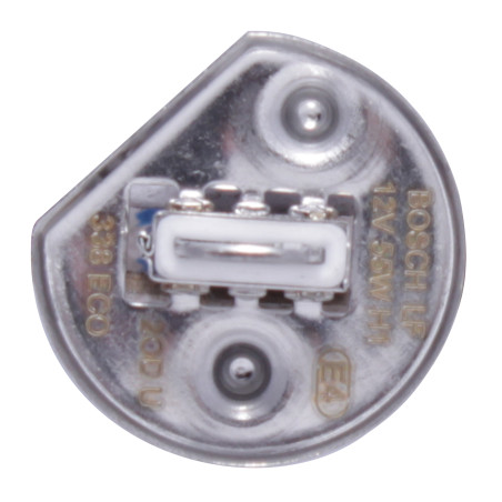 AMPOLLETA HALOGENA H1 12 VOLTS 55 WATTS BASE P14 5S SIN CHICOTE