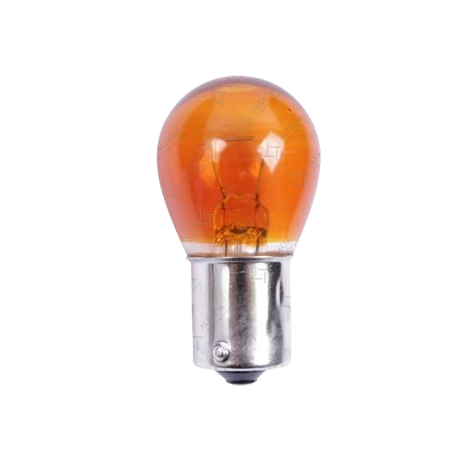 AMPOLLETA 1 CONTACTO AMBAR 12V 21W BA15S OEM 12VP21YW BA15S