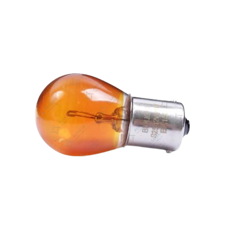 AMPOLLETA 1 CONTACTO AMBAR 12V 21W BA15S OEM 12VP21YW BA15S