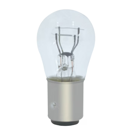 AMPOLLETA DOBLE CONTACTO PATA DISPAREJA 12 21/5W BAY15D