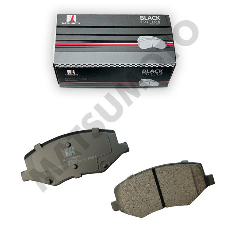 PASTILLA DE FRENO DELANTERA JAC S2  S3  J3 LOW METAL BLACK EDITION
