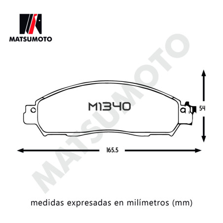 PASTILLA DE FRENO DELANTERA NISSAN NP300 LOW METAL BLACK EDITION