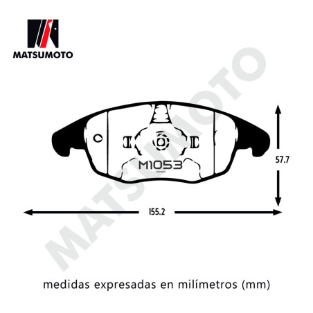 PASTILLA DE FRENO DELANTERA PEUGEOT CITROEN LOW METAL BLACK EDITION