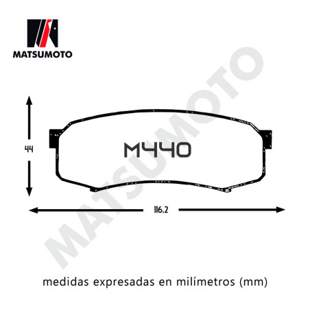 PASTILLA DE FRENO TRASERA TOYOTA 4RUNNER