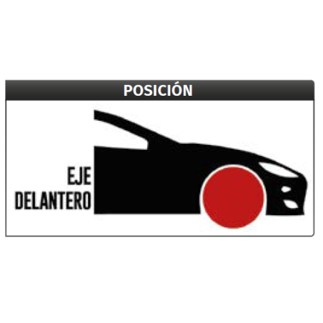 PASTILLA DE FRENO DELANTERA CHEVROLET ONIX