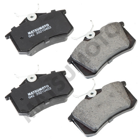 PASTILLA DE FRENO TRASERA CITROEN VOLKSWAGEN PEUGEOT RENAULT SKODA AUDI BRILLANCE