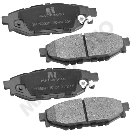PASTILLA DE FRENO TRASERA SUBARU FORESTER IMPREZA OUTBACK XV