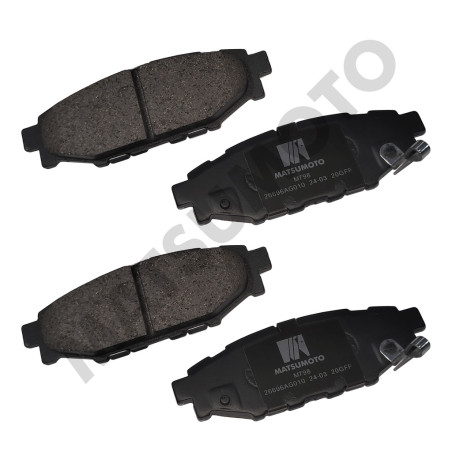 PASTILLA DE FRENO TRASERA SUBARU FORESTER IMPREZA OUTBACK XV LOW METAL BLACK EDITION