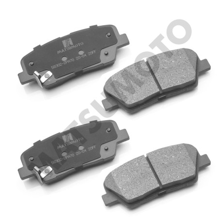 PASTILLA DE FRENO TRASERA HYUNDAI SANTA FE KIA SORENTO LOW METAL BLACK EDITION