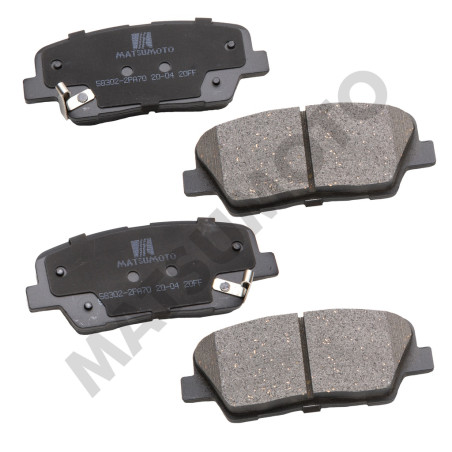 PASTILLA DE FRENO TRASERA HYUNDAI SANTA FE KIA SORENTO