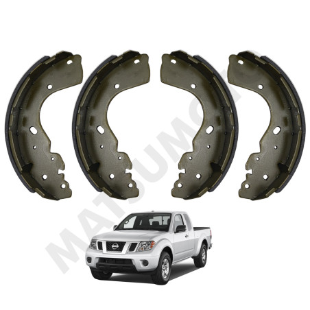 BALATAS / PATINES DE FRENO NISSAN NAVARA MAZA BT50