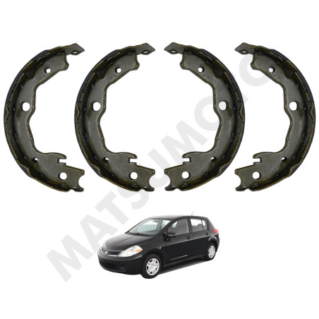BALATAS / PATINES DE FRENO NISSAN TIIDA