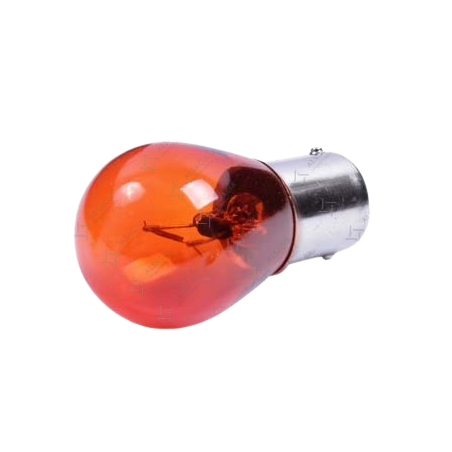 AMPOLLETA 1 CONTACTO PATA PAREJA AMBAR 24V 21W BA15S 24V-PY21W