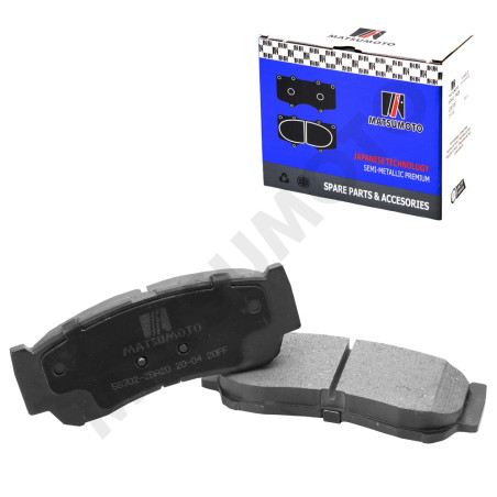PASTILLA DE FRENO TRASERA MAXUS T60 SSANGYONG STAVIC HYUNDAI SANTA FE