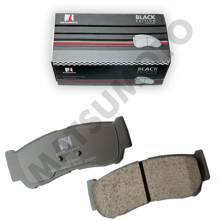PASTILLA DE FRENO TRASERA MAXUS T60 SSANGYONG STAVIC HYUNDAI SANTA FE LOW METAL BLACK EDITION