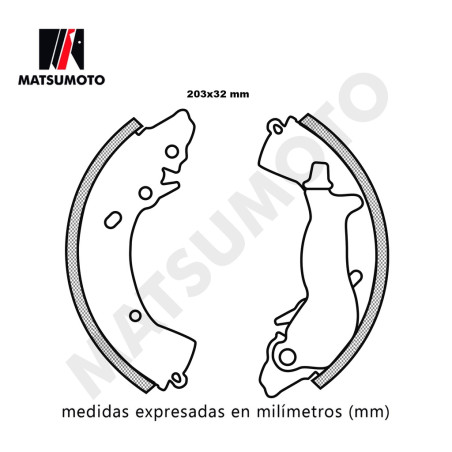 BALATAS / PATINES DE FRENO KIA HYUNDAI