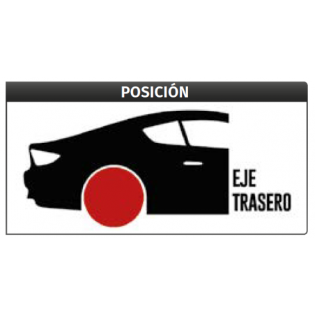 PASTILLA DE FRENO TRASERA HYUNDAI KIA