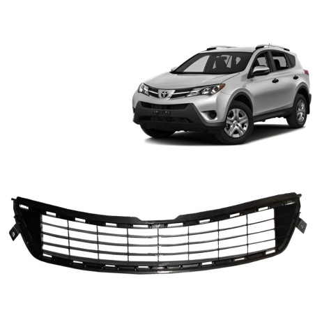 REJILLA SUPERIOR PARACHOQUE DELANTERO TOYOTA RAV4 2013 2018