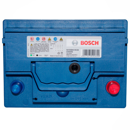 BATERIA BOSCH 12VOLT 55AH AMPERES CCA460 55559