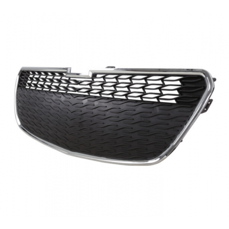 MASCARA INFERIOR NEGRO BORDE CROMADO CHEVROLET SPARK GT 2013/2019 OEM 95078756