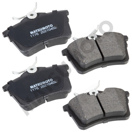 PASTILLA DE FRENO TRASERA PEUGEOT PARTNER B9 CITROEN BERLINGO B9