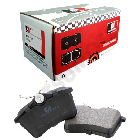 PASTILLA DE FRENO TRASERA PEUGEOT PARTNER B9 CITROEN BERLINGO B9