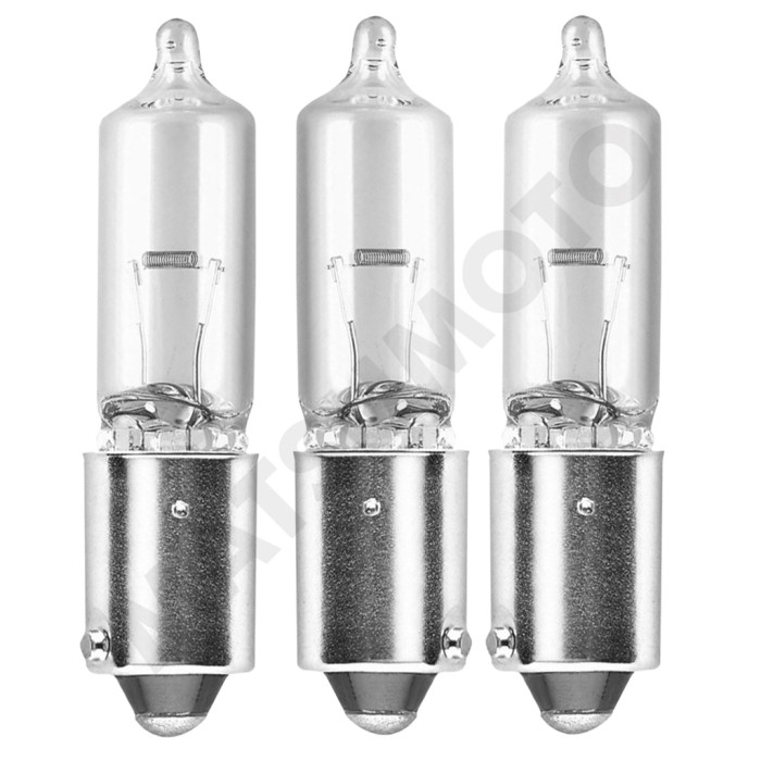 AMPOLLETA HALOGENA H21W 12V (BAY9S)