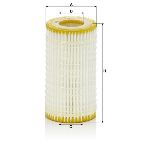 FILTRO MANN HU718/5X ELEMENTO MERCEDES BENZ CHRYSLER