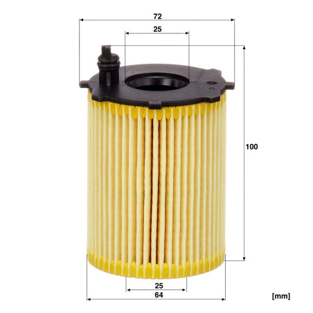 FILTRO MANN HU7033Z ELEMENTO CITROEN PEUGEOT B9