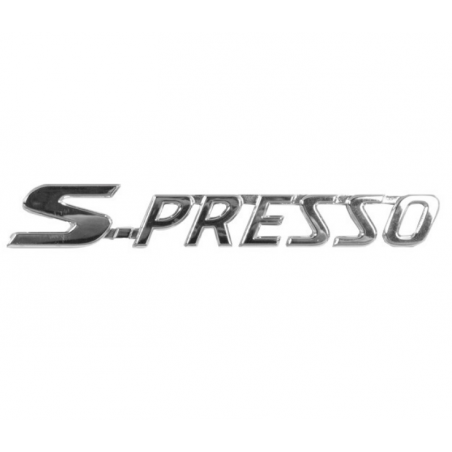EMBLEMA TRASERO SUZUKI S-PRESSO 2021/2023 ORIGINAL OEM 77831M62S00-0PG