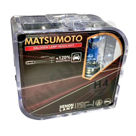SET AMPOLLETA HALOGENA H4 12V 60/55W BASE P43T COOLBLUE