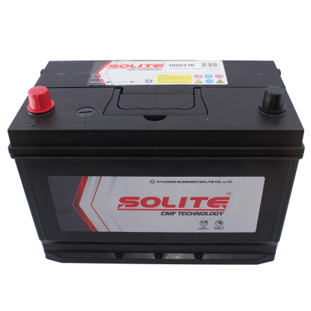 BATERIA 12VOLT 90AH AMPERES CCA750 SOLITE 105D31R