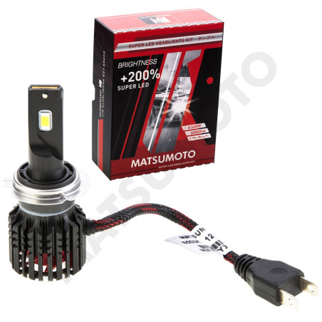 KIT AMPOLLETA H7 LED L24 6.000 LUMENEX