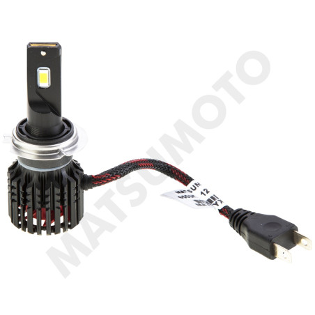 KIT AMPOLLETA H7 LED L24 6.000 LUMENEX