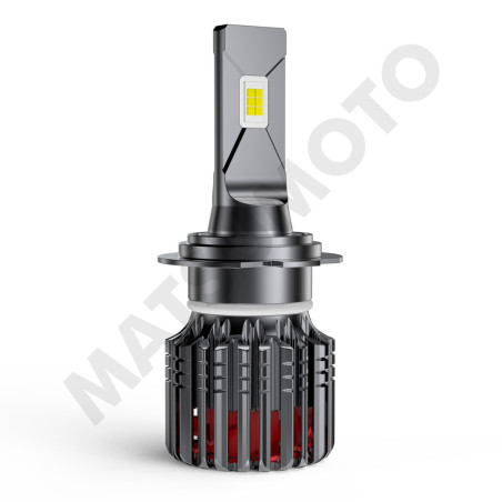 KIT AMPOLLETA H7 LED L24 6.000 LUMENEX