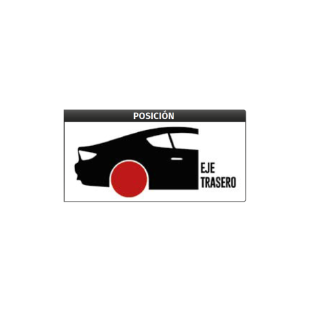 PASTILLA DE FRENO TRASERA MAZDA 3 CX3 CX30