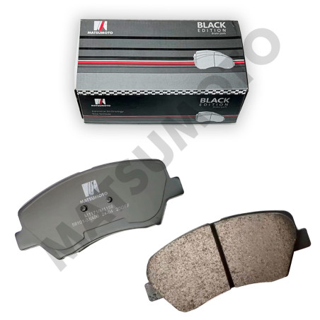 PASTILLA DE FRENO DELANTERA KIA CERATO VELOSTER LOW METAL BLACK EDITION