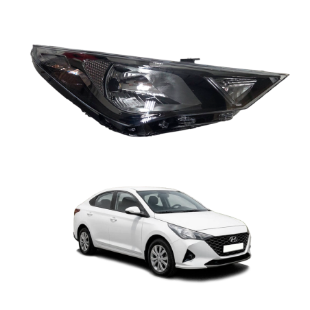 OPTICO DERECHO HYUNDAI ACCENT 2020 2021 2022 2023 2024