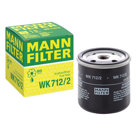 FILTRO COMBUSTIBLE MANN WK712/2 MINICARGADOR BOBCAT SERIE 300 400 500 600 700