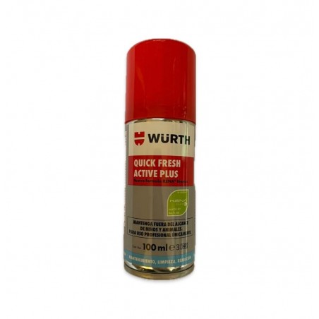 LIMPIADOR AIRE ACONDICIONADO ANTIBACTERIANO WURTH QUICK FRESH ACTIVE PLUS