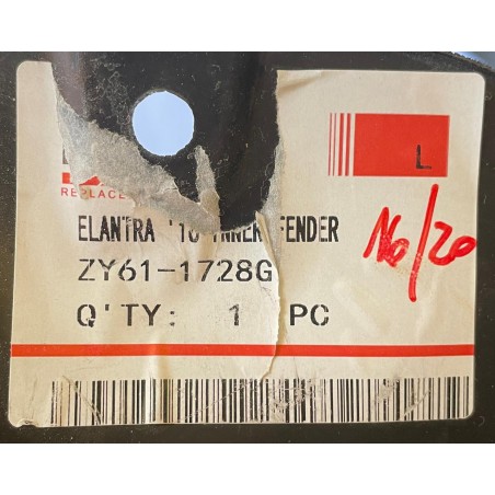 GUARDAFANGO DELANTERO IZQUIERDO HYUNDAI ELANTRA 2016 2020
